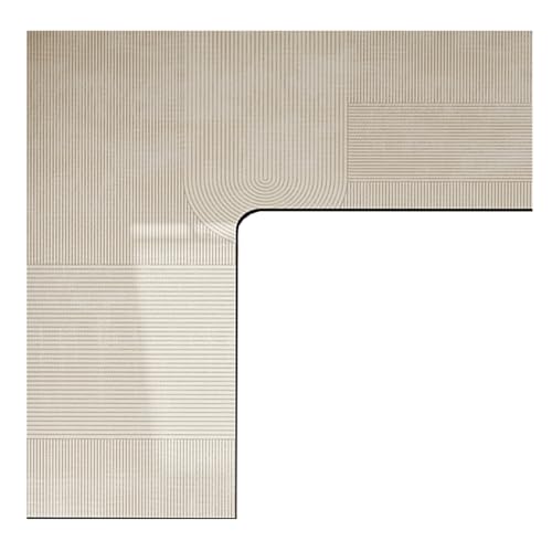 Heidouse Küchenteppich, Nicht schlupfbarer L-förmiger Eckteppich absorbierender Kurz trocknend Diatom Schlamm Flur Badetür für Badezimmer, Waschraum, Waschbecken, Style2 Heidouse Küchenteppich, Nicht schlupfbarer L-förmiger Eckteppich absorbierender Kurz trocknend Diatom Schlamm Flur Badetür für Badezimmer, Waschraum, Waschbecken, Style2 von Heidouse