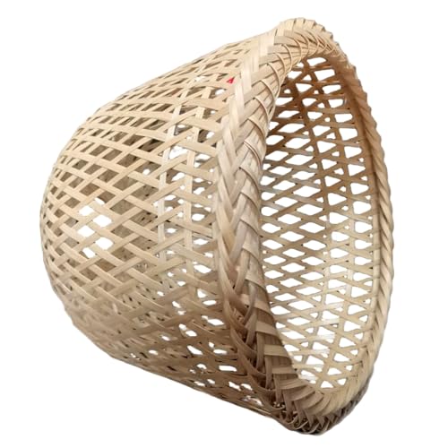 Rattan-Lampenschatten, 10x8in handgewebte Bambus Rattan-Anhängerlampenschatten, einfach installieren Rattan-Lampenschatten, 10x8in handgewebte Bambus Rattan-Anhängerlampenschatten, einfach installieren von Heidouse