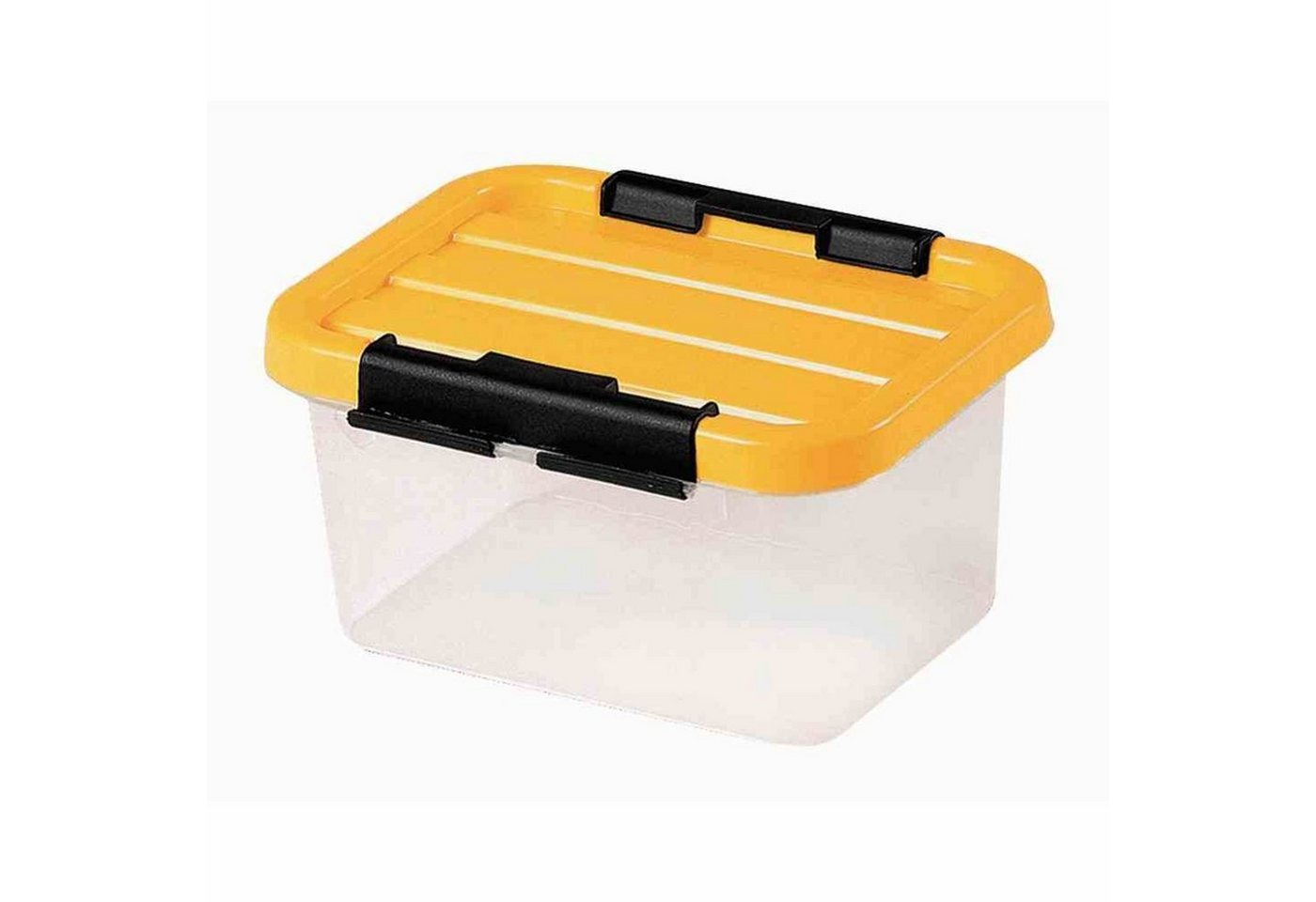 Heidrun Aufbewahrungsbox Systembox 3 l, 23 x 19 x 12 cm mit Deckel, farblich sortiert von Heidrun