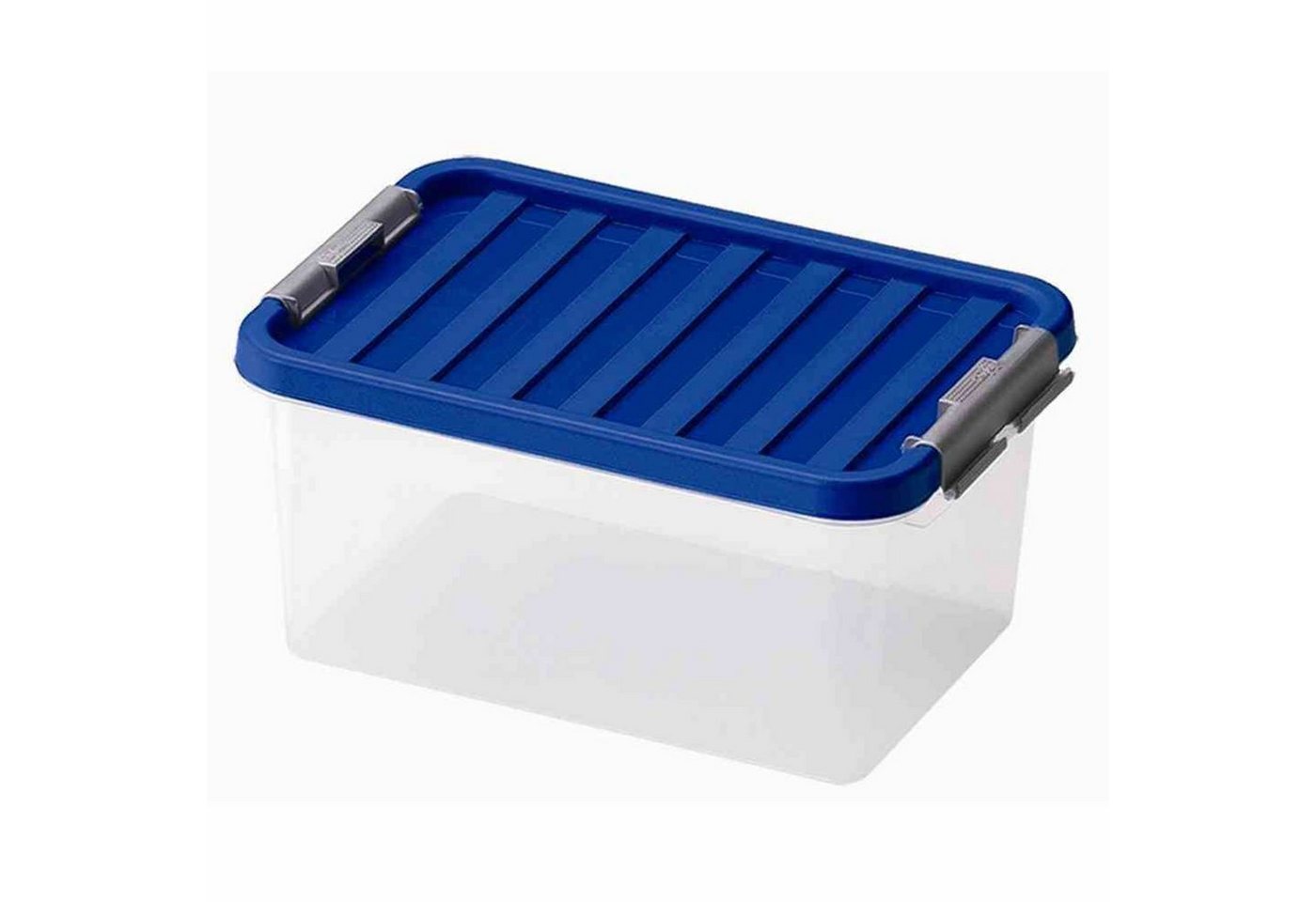 Heidrun Aufbewahrungsbox Systembox 8 l, 34 x 23 x 16 cm mit Deckel, farblich sortiert von Heidrun