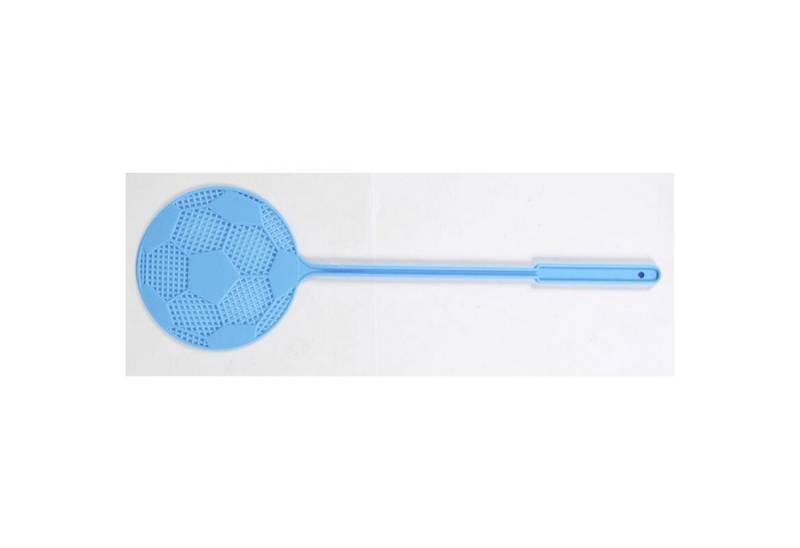 Heidrun Fliegenklatsche 50x 2er Set Fliegenklatsche Ø 14cm L45cm Fußball-Design 100 Stück von Heidrun