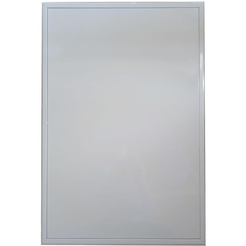 Revisionsklappe Revisionstür Softline Weiß "The White Edition" mit Schnappverschluss 400 x 800 mm von Heika