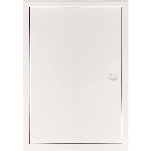 Revisionsklappe Revisionstür Softline Weiß"The White Edition" mit Vierkantverschluss 200x250mm für Wand und Decke von Heika