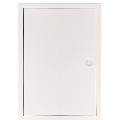 Revisionsklappe Revisionstür Weiß Softline "The White Edition" mit Vierkantverschluss 500x600mm von Heika