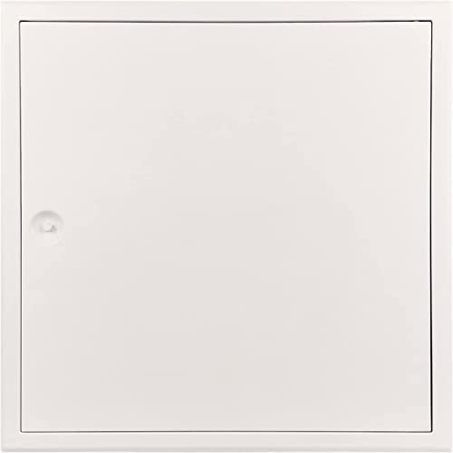 Revisionsklappe Revisionstür Weiß Softline "The Whites Edition" mit Vierkantverschluss 400x400mm von Heika