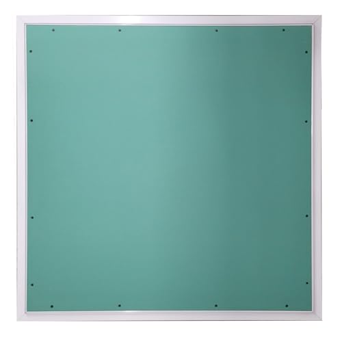 Revisionsklappe The White Edition 800 x 800 mm mit 12,5 mm GK-Einlage für die Montage an einer Gipskartondecke oder -wand von Heika