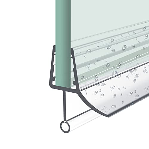 Heilmetz Duschdichtung,100cm Ersatzdichtung Duschtür für Duschtür Glasstärken von 4-6mm, Wasserabweiser Duschtür Dichtung oder Duschkabinen-Dichtung für Duschkabine & Glastüren Heilmetz Duschdichtung,100cm Ersatzdichtung Duschtür für Duschtür Glasstärken von 4-6mm, Wasserabweiser Duschtür Dichtung oder Duschkabinen-Dichtung für Duschkabine & Glastüren von Heilmetz