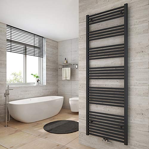 Heilmetz Anthrazit BadHeizkörper 60 x 180 cm Handtuchtrockner Bad-Heizkörper Handtuchheizkörper Mittelanschluss Heizung 860 Watt Leistung Handtuchwärmer Heilmetz Anthrazit BadHeizkörper 60 x 180 cm Handtuchtrockner Bad-Heizkörper Handtuchheizkörper Mittelanschluss Heizung 860 Watt Leistung Handtuchwärmer von Heilmetz
