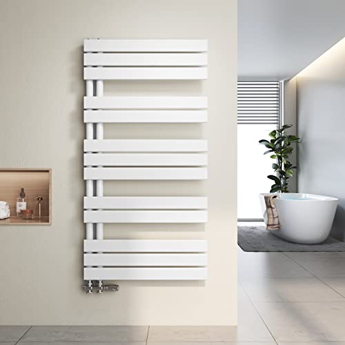 Heilmetz Badheizkörper Flach Design Heizkörper Handtuchtrockner für Badezimmer Handtuchheizkörper mit Seitenanschluss 600x1176mm Handtuchwärmer Weiß 691W Heilmetz Badheizkörper Flach Design Heizkörper Handtuchtrockner für Badezimmer Handtuchheizkörper mit Seitenanschluss 600x1176mm Handtuchwärmer Weiß 691W von Heilmetz