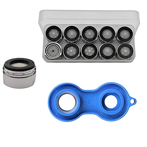 10er Pack Strahlregler M24x1 (Aussengewinde) inkl. Montageschlüssel von Heilo Vertriebsagentur