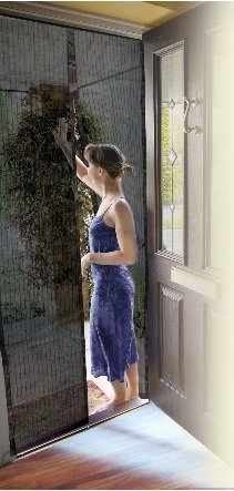 Insektenvorhang mit Magnetverschluß, Insektenschutz von Heim & Büro