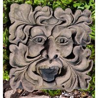 Dämon Zeus Groß Wandbild Kunst Sandstein Antik Look F 35 von HeimUndGartenDeko