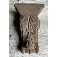 Sockel Konsole Jugendstil Länglich Klein Kunst Sandstein Antik Look T 22 von HeimUndGartenDeko