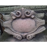 Tafel Schild Barock Barockschild Klein Kunst Sandstein Antik Look F 16 von HeimUndGartenDeko