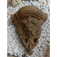 Teufel Konsole Sockel Kunst Sandstein Antik Look T 12 von HeimUndGartenDeko