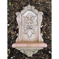 Zeus Relief Wandbild Wasserspeier Mit Konsole Kunst Sandstein Antik Look E 30 von HeimUndGartenDeko