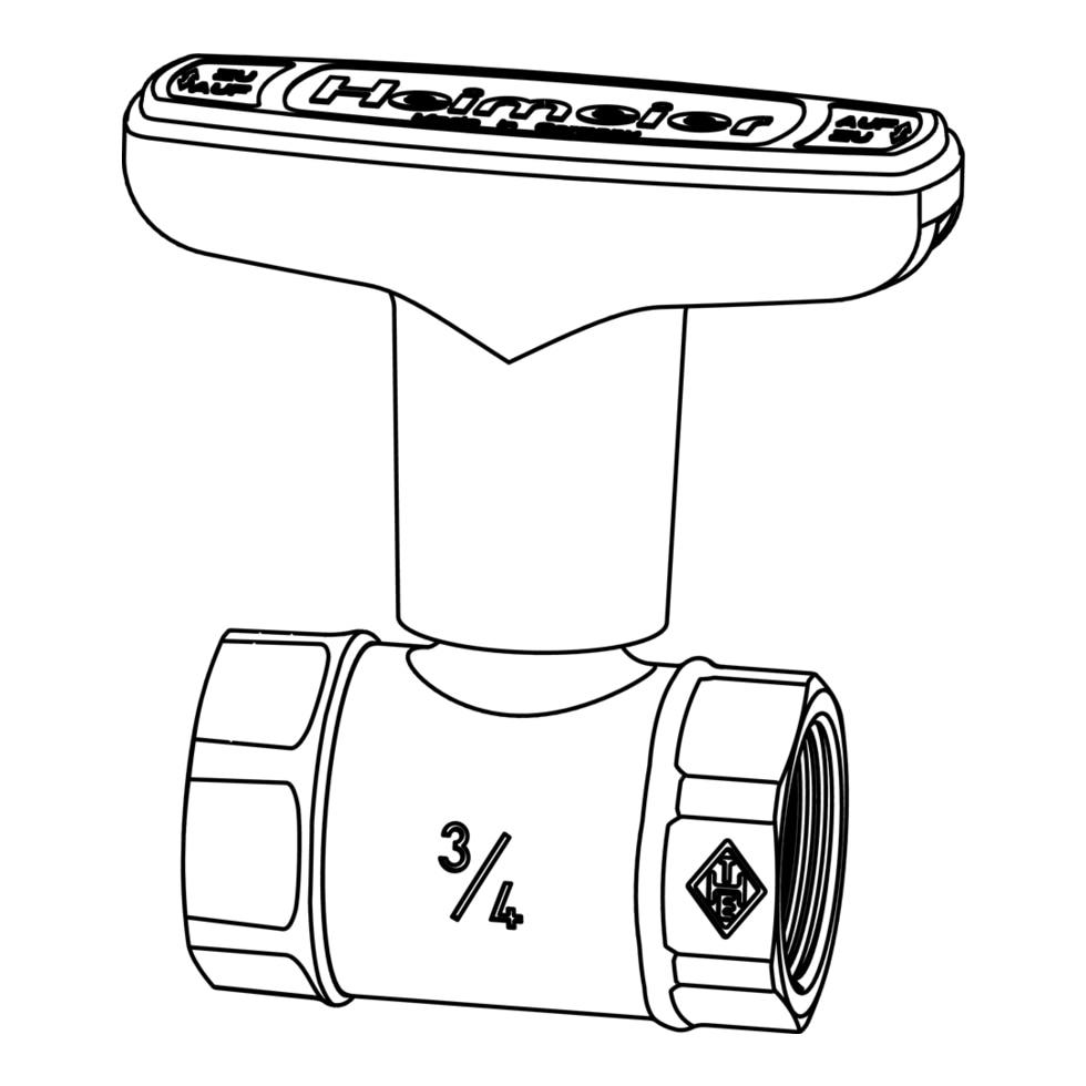 IMI Heimeier Heizungskugelhahn Globo H Innengewinde, DN 40 0600-06.000 von Heimeier
