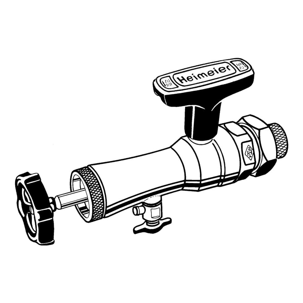 IMI Heimeier Montagegerät zum Austausch von Thermostat-Ventiloberteilen 9721-00.000 von Heimeier