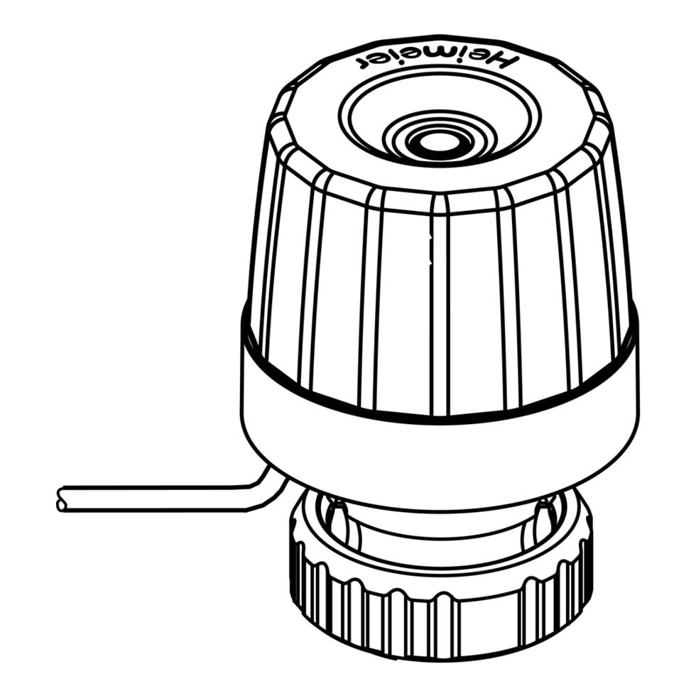 IMI Heimeier Thermischer Stellantrieb EMOtec 230 V, stromlos geschlossen (NC) 1807-00.500 von Heimeier