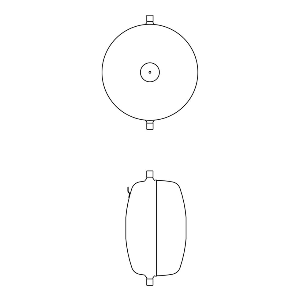 IMI Pneumatex Druckausdehnungsgefäß Aquapresso ADF 12.10 7112001 von Heimeier