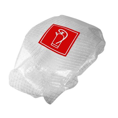 Gitternetzhaube - Schutzhaube für 12 kg Feuerlöscher von Heimlich