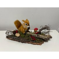 Herbstgesteck Herbstdeko Herbst Eichhörnchen Herbstgesteck Herbstdeko Herbst Eichhörnchen von HeimlichDeko