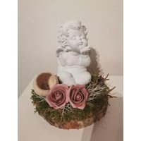 Liebevolles Grabgesteck Grabschmuck Allerheiligen von HeimlichDeko