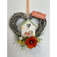 Türkranz Türschmuck Türdeko Kranz Wohndeko Türkranz Türschmuck Türdeko Kranz Wohndeko von HeimlichDeko