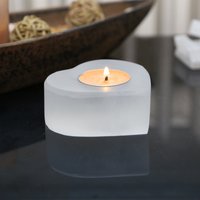 Teelichthalter Aus Selenit - Herz Teelichthalter Aus Selenit - Herz von Heimtexx