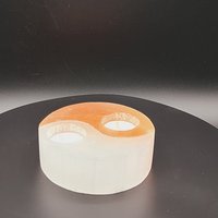 Yin Yang Selenit Teelichthalter, Kristall Kerzenhalter, Heilung Edelstein Wohnkultur Yin Yang Selenit Teelichthalter, Kristall Kerzenhalter, Heilung Edelstein Wohnkultur von Heimtexx