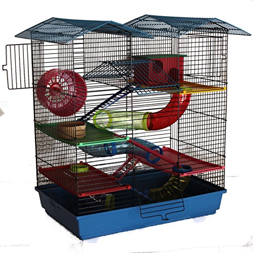 Hamsterburg in Blau Hamsterkäfig Mäusekäfig mit sehr viel Zubehör CH2 Hamsterburg in Blau Hamsterkäfig Mäusekäfig mit sehr viel Zubehör CH2 von Heimtiercenter