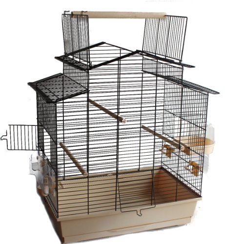 Vogelkäfig Vogelbauer Käfig IZA 3 Cabrio beige schwarz grün blau weiß Vogelkäfig Vogelbauer Käfig IZA 3 Cabrio beige schwarz grün blau weiß von Heimtiercenter