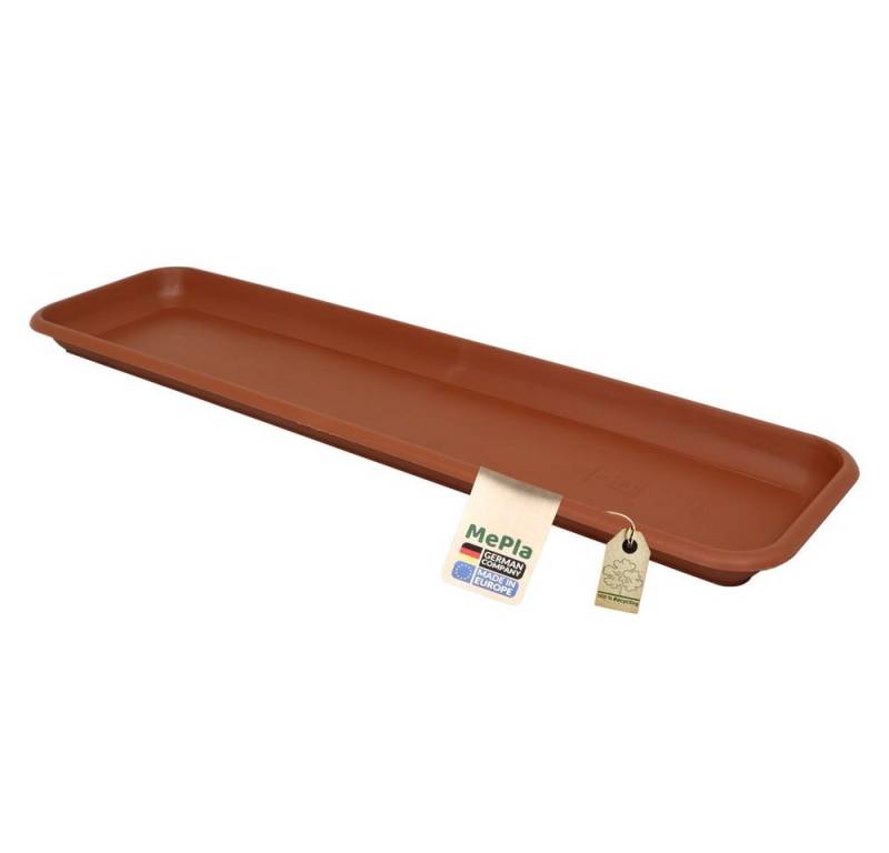 Heimwerkercenter Balkonkasten MePla Untersetzer Balcony Standard L 38cm B 15,8cm Terra, Kunstoff von Heimwerkercenter