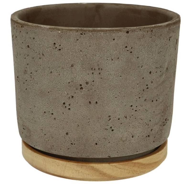 Heimwerkercenter Übertopf SK - Soendgen Keramikübertopf Serie Paros DELUX ø14 cm, sandgrau Heimwerkercenter Übertopf SK - Soendgen Keramikübertopf Serie Paros DELUX ø14 cm, sandgrau von Heimwerkercenter