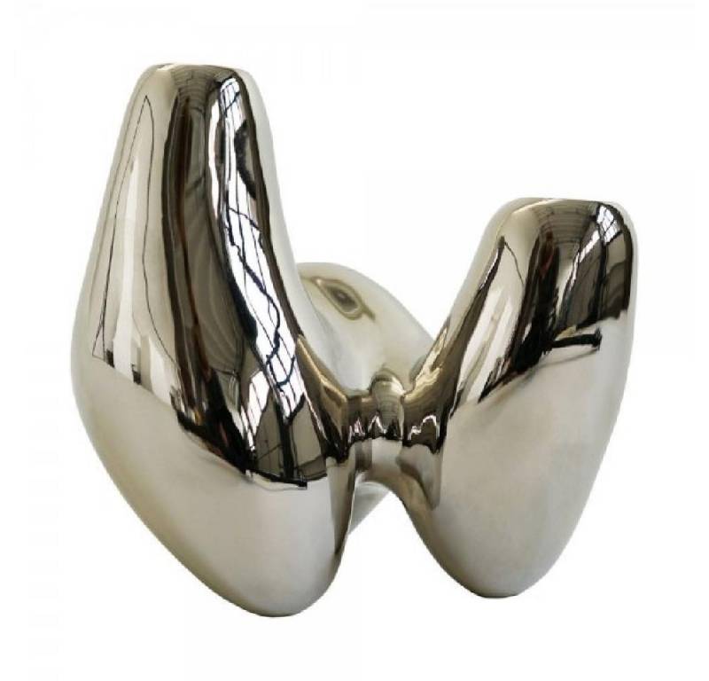 Hein Studio Kerzenhalter Kerzenleuchter Unity Nickel Silber (14cm) von Hein Studio