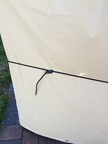 Heinemeyer Gummispanner extra Lang 4 m Ideal zur Befestigung von Abdeckhauben Und Planen von Heinemeyer