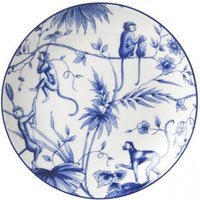 Teller 15 cm, Sharing Moments Monkeys, Delfter Blau Porzellan von HeinenDelftsBlauw