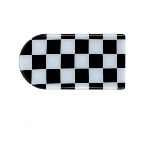 Heinmo Car Innentürgriffe Innen Türgriff Abdeckungsverkleidung mit Cooper F66 F65 U25 J01 J05 Aceman 2024+ (White+Black) von Heinmo