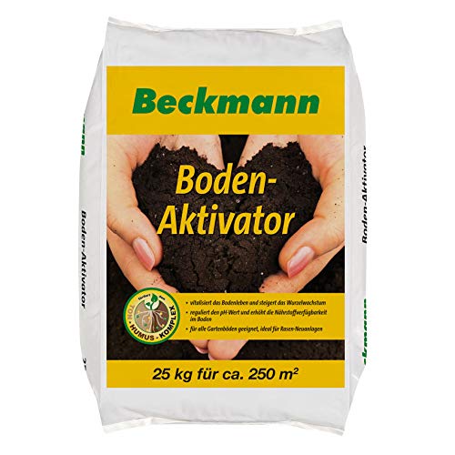 Heinrichs Agrar Beckmann Bodenaktivator 25 kg Bodenverbesserer Dünger für einen gesunden, vitalen Boden, Gemüse, Rasen, Garten für 250 m² von Heinrichs Agrar