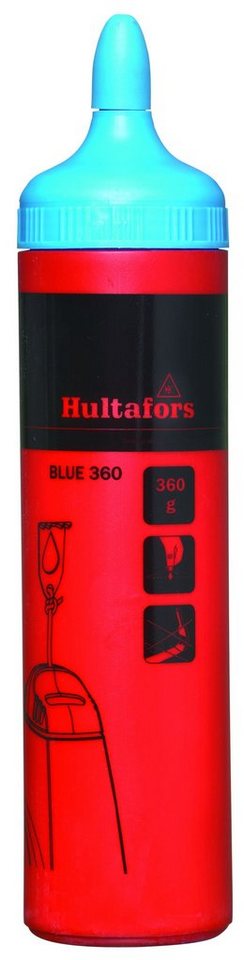 Heinz Hesse Schlagschnur Hultafors Farbpuder BLUE 360 Kreide blau für Schlagschnüre, Inhalt von Heinz Hesse