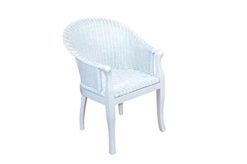 Heinz Hofmann 085-8459.WW Rattan-Sessel Weiß von Heinz Hofmann