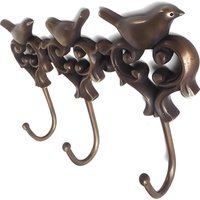 Kleiderhaken Set 10, 8 "Vintage Hosenbügel Love Bird Motiv, Massivmessing & Aufhänger, Kleiderbügel, Bildhaken Kits von HeirdomBrass
