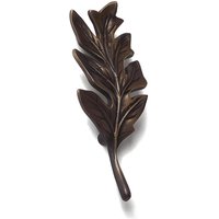 5, 5 "Vintage Oakleaf Schrank Schublade Pulls Knauf, Messing Pull. Midcentury Moderne Möbel Outdoor Ornament Wardobe Griff von HeirdomBrass