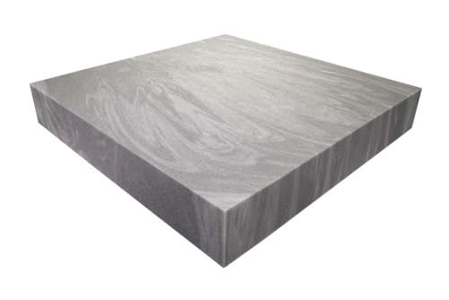 Heiro Schaumstoffplatte 50x50cm Schaumstoff Kissen Schaumstoffpolster - extra formstabil - 8cm dick Heiro Schaumstoffplatte 50x50cm Schaumstoff Kissen Schaumstoffpolster - extra formstabil - 8cm dick von Heiro
