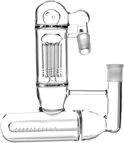 EPIC Vorkühler 18.8 (NS 19) Vorkühler von Heisenberg für Glasbongs mit 6-Arm Perkolator und Inline Perkolator von Heisenberg