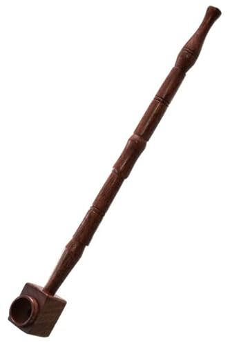 Holzpfeife Ramus aus Rosenholz - Länge 20 cm, Tabakkopf abnehmbar, kunstvoll gedrechselt von Heisenberg
