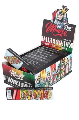 Monkey PACK Trymix KS ungebleicht Papers + Tips + Mixing Tray - VE = 22 Kits Monkey PACK Trymix KS ungebleicht Papers + Tips + Mixing Tray - VE = 22 Kits von Heisenberg