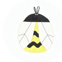 Honey Bee Topflappen 100% Baumwolle Küchen Dekor von HeislerHobbyHouse