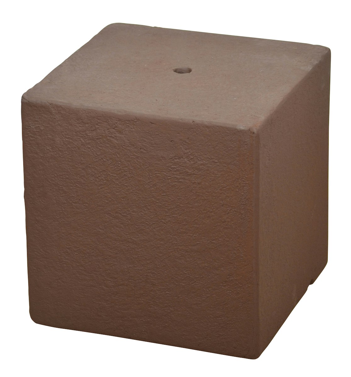 Heissner Gartenbrunnen-Sockel "Cube", Terracotta (016611-17) von Heissner