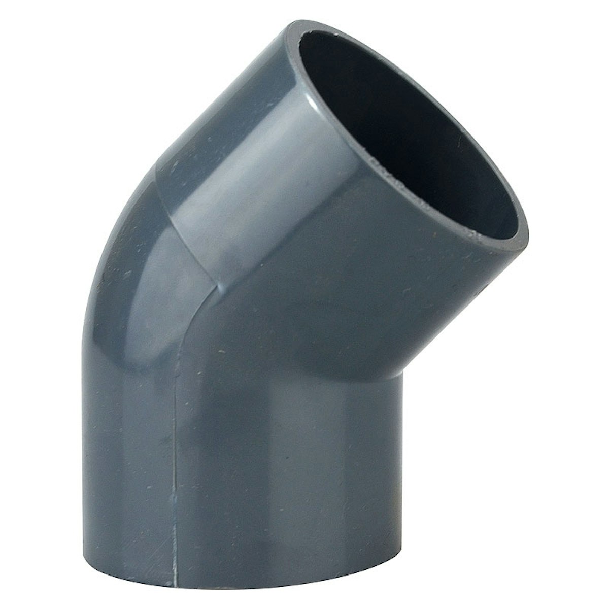 Heissner Klebe-Winkel 45° (PVC), 50mm (Z743-00) von Heissner